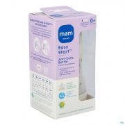 Mam Zuigfles Easy Start A/colic Matt Uni 160ml
