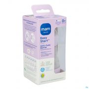 Mam Zuigfles Easy Start A/colic Matt Lila 160ml