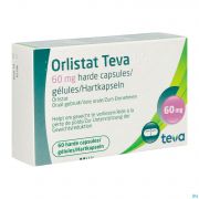 ORLISTAT TEVA CAPSULES 60 X 60 MG