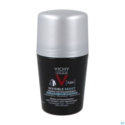 Vichy Homme 72h Invisible Resist Deo Roll 50ml