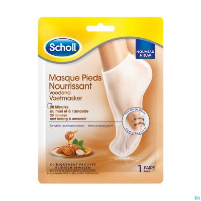 Scholl Voetmasker Honing&amandel 30g