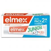 Elmex Anti Caries Junior Dentifrice 6-12 A Tube 2 X 75 ml