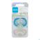 Mam Original Night Sucette Silicone Pure 6-16 Mois Bleu (2)