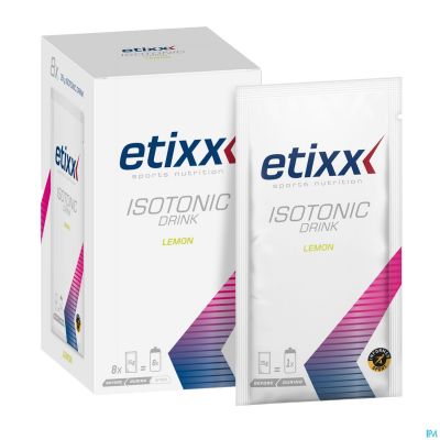 Etixx Isotonic Lemon Pdr 8x35g
