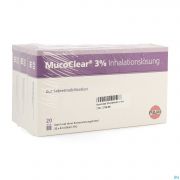 Mucoclear 3% Nacl Amp 60x4ml