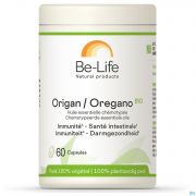 Be-Life / Biolife Biolife Huile Essentielle Origan Bio 60 Capsules