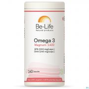 Be-Life / Biolife Omega 3 Magnum 1400 Be Life Caps 140 Pf01213