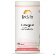 Be-Life / Biolife Omega 3 500 Be Life Caps 180
