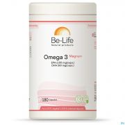 Be-Life / Biolife Omega 3 Magnum Be Life Caps 180