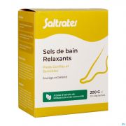 Saltrates Sels Pieds Bain Relaxant 10 X 20 g