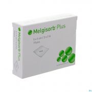 Molnlycke Melgisorb Plus Compresse Stérile 5 X 5 Cm (10) - Vue détail 1