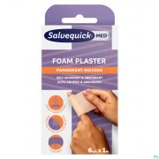 Salvequick Foam Plaster 6 Cm X 1 M