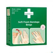 Pansement Autoadhésif Beige Cederroth 3 Cm X 4,50 M - Vue détail 1
