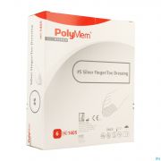 Polymem Silver Doigt/orteil Dressing Stérile 87-97Mm (6) - Vue détail 1