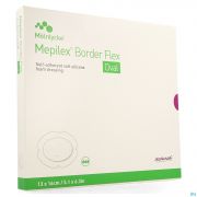 Mepilex Border Flex Oval Pansement 13 X 16 Cm (5) - Vue détail 1