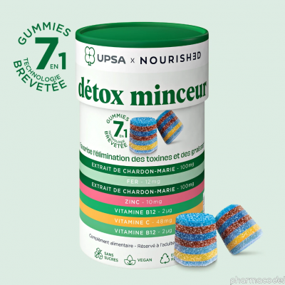 Upsa Nourished Detox Gummies 30