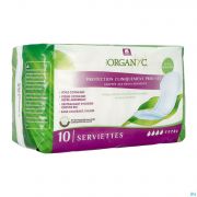 Organyc Fuites Urinaires Serviettes Extra (10)