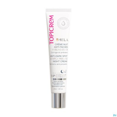 Topicrem Mela Nachtcreme Zachte Schil 40ml