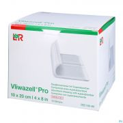 Lohmann Rauscher Vliwazell Pro Compresse Superabsorbante Stérile 10 X 20 Cm (10)