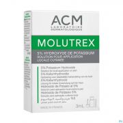 Acm Molutrex 5% Solution Cutanee 3 ml