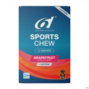 6d Sports Chew Grapefruit + Caffeine 10x38g