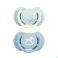 Difrax Sucette Dynamic Newborn Babyshower Blue (2) - Produit 1