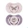 Difrax Fopspeen Dynamic Botanic Pink&purple 3M+ 2 - Product 1
