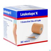 Leukoplast Leukotape K Kleefwindel Elast Huid 7,5Cmx5M 1