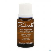 Zinli Arganolie Puur N/geraff. 15ml