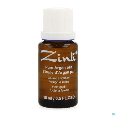 Zinli Huile Argan N/raffine 15ml