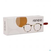 René(E) Lunettes Re-Y01 Vanille Latte Tortoise +2