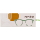 RenÉ(e) Bril Re-z05 Monstera Leaf Green +2