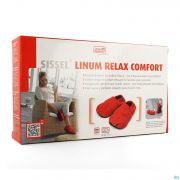 Sissel Linum Relax Comf.warmtepant.lijnz.36-40Rood - Detail 1