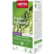 Ortis Vruchten & Vezels Milde Werking Sticks12X10G