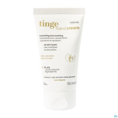 Tinge Hydraterende Handcreme Tube 50ml