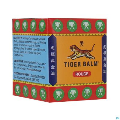 Tijgerbalsem Rood 19g