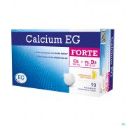 Eurogenerics Calcium D Forte Eg Comprimes A Croquer Citron 90 X 1000 mg/800 Iu