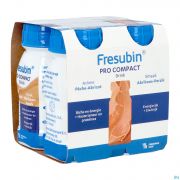 Fresubin Pro Compact Abrikoos Perzik 4X125Ml