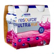 Resource Ultra Fruit Saveur Fruits Rouges 4 X 200 ml