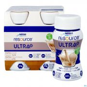 Resource Ultra+ Saveur Café 4 X 125 ml