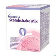 Nutricia Scandishake Mix goût Fraise Sachets 6 X 85 g - Vue détail 1
