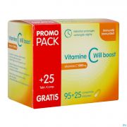 Vitamine C Will Boost Promo Verl.afgifte Tabl95+25