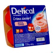 Delical Crème Dessert La Floridine Fraise 4 X 200 g