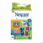 3M Nexcare Happy Kids Mix Pansements (50)