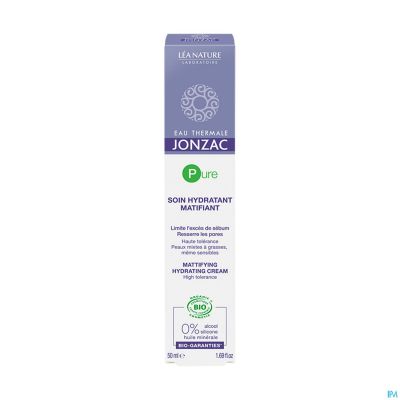 Jonzac Matmakende Hydraterende Cr Bio Tube 50ml
