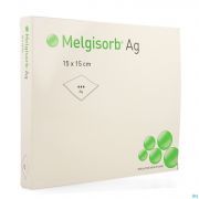 Molnlycke Melgisorb Ag Kp Ster 15X15Cm 10 256150 - Detail 1