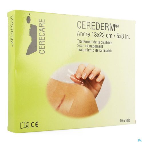CEREDERM PANSEMENT SILICONE ANCRE 13 X 22 CM (10) : Pansements et gels ...
