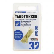Tandex Toothpicks Wood 80