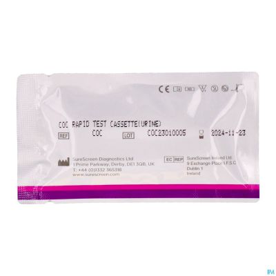 Test Urine Depistage Drogues Cocaine Strip 10
