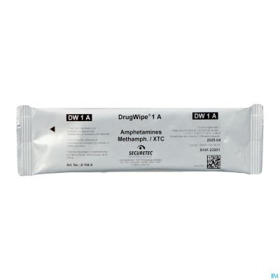 Drugwipe 1a Test Saliva/surfaces/sueur Amp/mamp